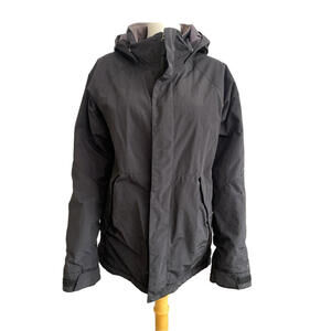 BURTON Junior's XL Black Dryride Snowboard Hooded Ski Jacket